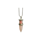 Bullet Style Stone Necklace - Bodacious Bijous