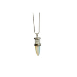 Bullet Style Stone Necklace - Bodacious Bijous