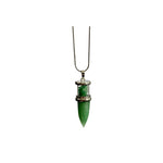 Bullet Style Stone Necklace - Bodacious Bijous